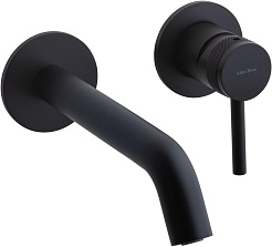 Allen Brau Смеситель для раковины Priority 5.31030-31 (с внутренней частью) черный матовый – фотография-1